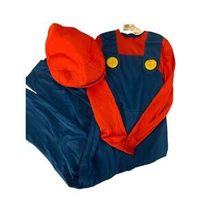Mario Costume size 8-10